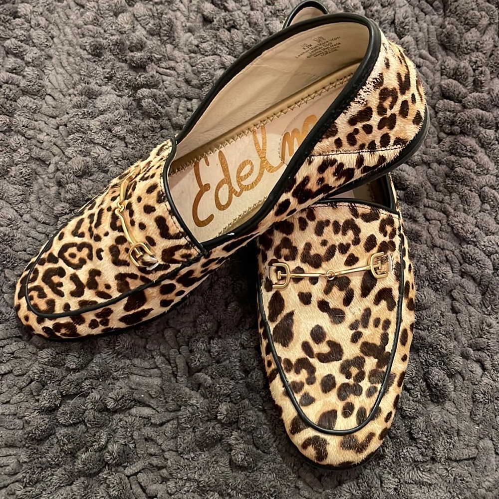 Sam Edelman Haircalf loafer 🐆